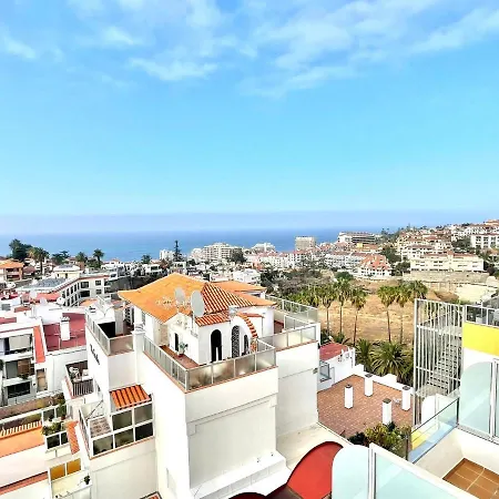 Estudio Familiar, Wifi, Piscina En La Azotea Compartida En Puerto De La Cruz *
