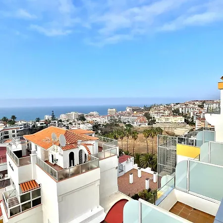 Apartament Estudio Familiar, Wifi, Piscina En La Azotea Compartida En Puerto De La Cruz *