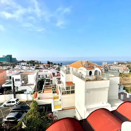 Estudio Familiar, Wifi, Piscina En La Azotea Compartida En Puerto De La Cruz *